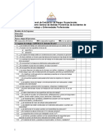 Ficha de Evaluacion de Riesgos Laborales