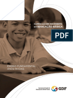 Currículo em Movimento para Educação Básica Ensino Fundamental Anos Iniciais