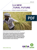 Building A New Agricultural Future: Supporting Agro-Ecology For People and Planet