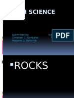 Earth Science: Submitted By: Christian D. Gonzales Marjorie Q. Reforma