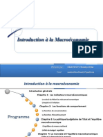 Cours Macro Économie INSEA