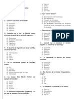 Banco de Preguntas Anatomia