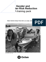 Gender and Disaster Risk Reduction: A Training Pack