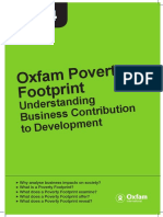 Oxfam Poverty Footprint: Understanding Business Contribution To Development