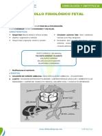 Desarrollo Fisiologico Fetal PDF