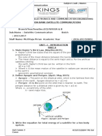 EC-6004 Satellite Communication Question Bank 