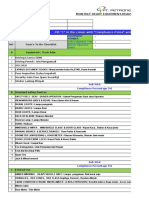 Monthly Inspection Checklist