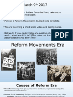 Reform Movements Added Pics