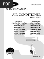 Carrier Service Manual Airconditioner Split Type