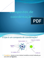 Compostos de Coordenação