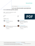 Flow Simulation in An Electrostatic Precipitator of A Thermal Power Plant - Shah Et Al - 2009