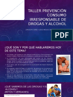 Taller Prevención Uso Irresponsable de Drogas y Alcohol