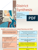 District Synthesis