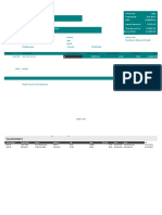 Travel Service Invoice Template