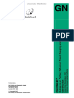 GMGN2497 (Iss 1) Guidance On Railway Wheelset Tread, Gauging and Damage Identification