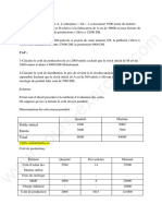 Exercice Resultat Analytique