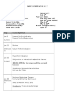 Sp2000 B Winter Course Outline 2017