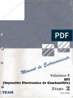 Manual Efi Inyeccion Electronica Combustible Sistemas Ecu Diagnostico Fallas Inspeccion PDF