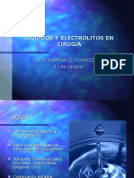 Liquidos y Electrolitos en Cirugia Yona