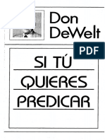 Si Tu Quieres Predicar PDF