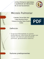 Micosis Pulmonar