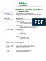 GenSchool 2017 Agenda PDF