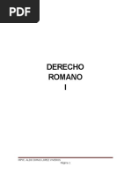 Derecho Romano I