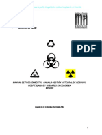 Resolucion 1164 de 2002 - MANUAL-Residuos Hospitalarios PDF