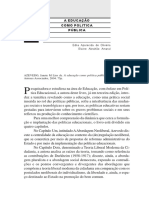 A Educação Como Politica Publica - Janete