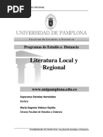 Literatura Local y Regional