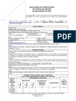 SF01 Solicitacao de Certificacao de Sistema de Gestao - IsO 9001