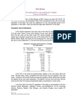 Data Highlights: The Scheduled Tribes Census of India 2001: Population: Size & Distribution