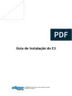 Manual E3 de Instalacao E3install - PTB