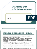 Nuevas Teorías de Comercio Internacional