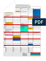 Academic Calendar-Spring 2017