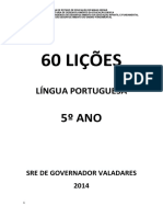 60 Lições - 5º Ano Com Sugestões PDF