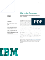 Ibm Unica Campiagn Overview PDF