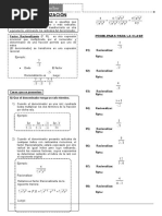 RACIONALIZACIÓN