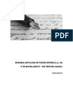 DOSSIER ALUMNOS - Segunda Antologia de Poesia Espanola