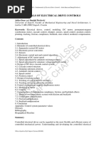 Unesco - Eolss Sample Chapters: Fundamentals of Electrical Drive Controls