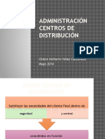 Administración Centros de Distribución