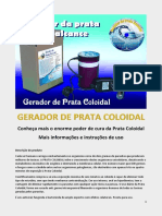 Apresentação Gerador de Prata Coloidal