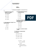 Guías de Matemática Quinto Marzo