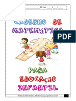 Caderno de Matematica para Educaçao Infantil PDF