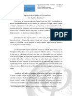 La Importancia Del Padre en Psicoanálisis PDF