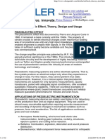 Kistler - Pieozoelectric Theory