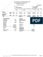 NCCB Securities and Financial Services LTD.: Portfolio Statement