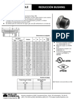 Ficha Tecnica - Reducción Bushing Galvanizado y Negro 511-900 - 511 - 998 & 521-900 - 521-998