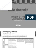 Guía Docente: Lengua y Literatu