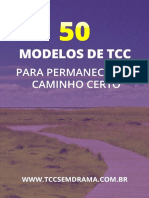 E Book 50 Modelos de TCC